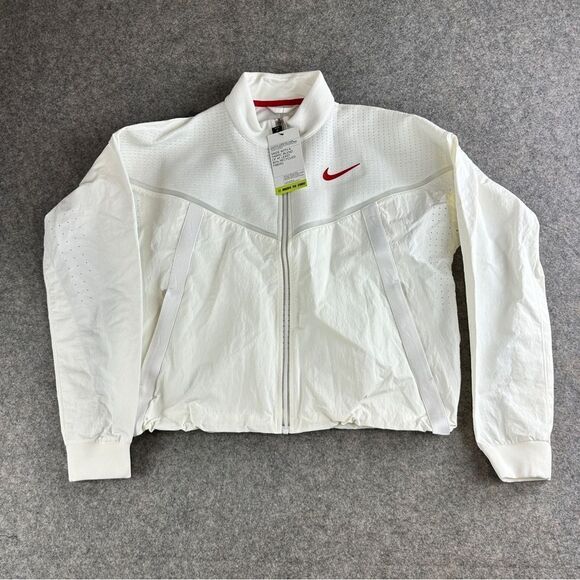 $400 Nike Sportswear USA Olympics Bomber Jacket Oversized Loose Fit Women‎  Large